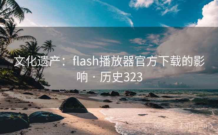文化遗产：flash播放器官方下载的影响 · 历史323  第1张