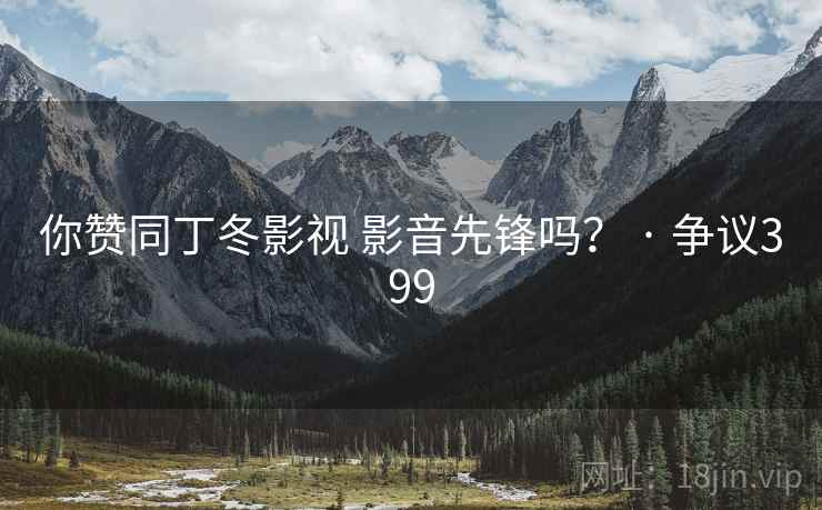 你赞同丁冬影视 影音先锋吗？ · 争议399